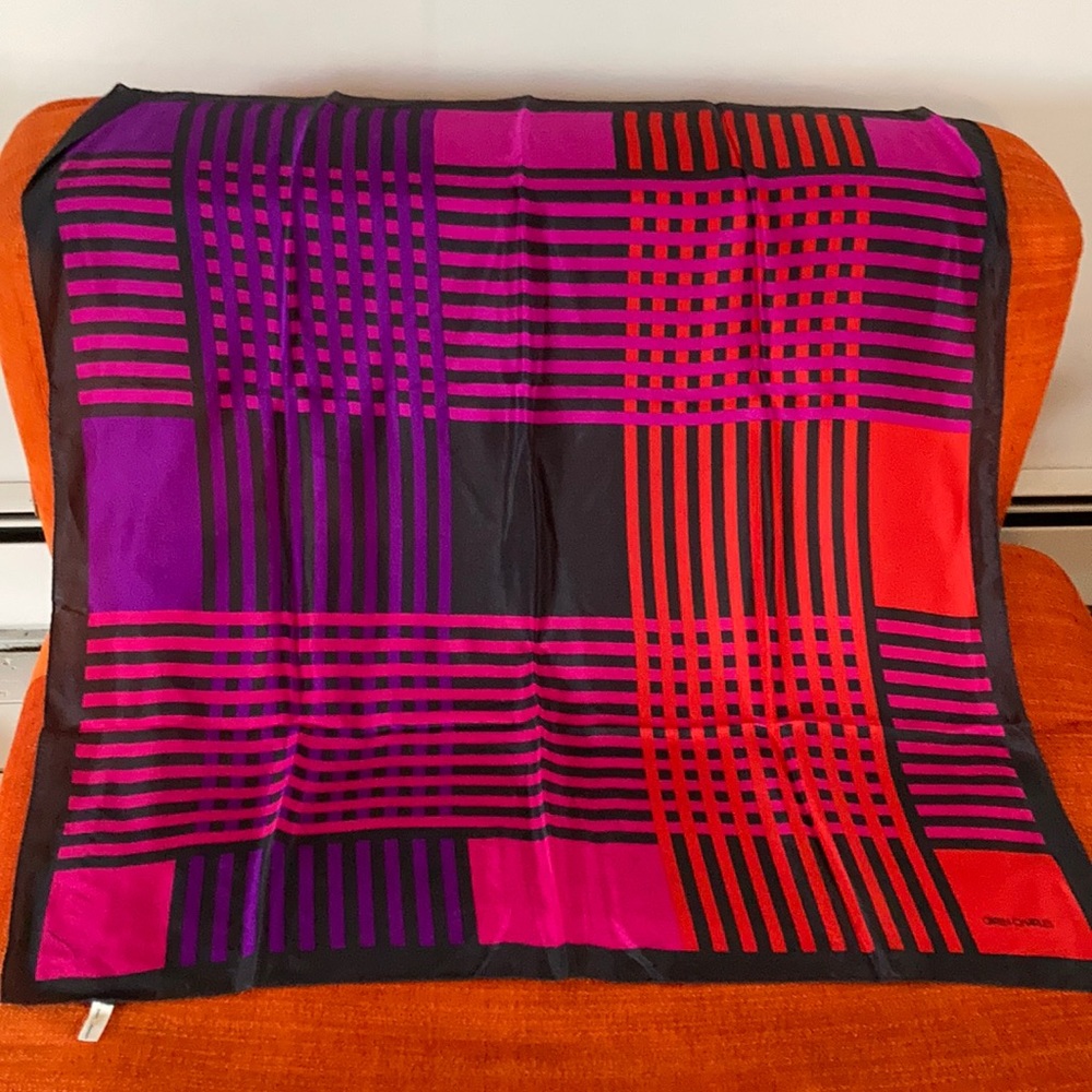 100% silk scarf by Caren Charles